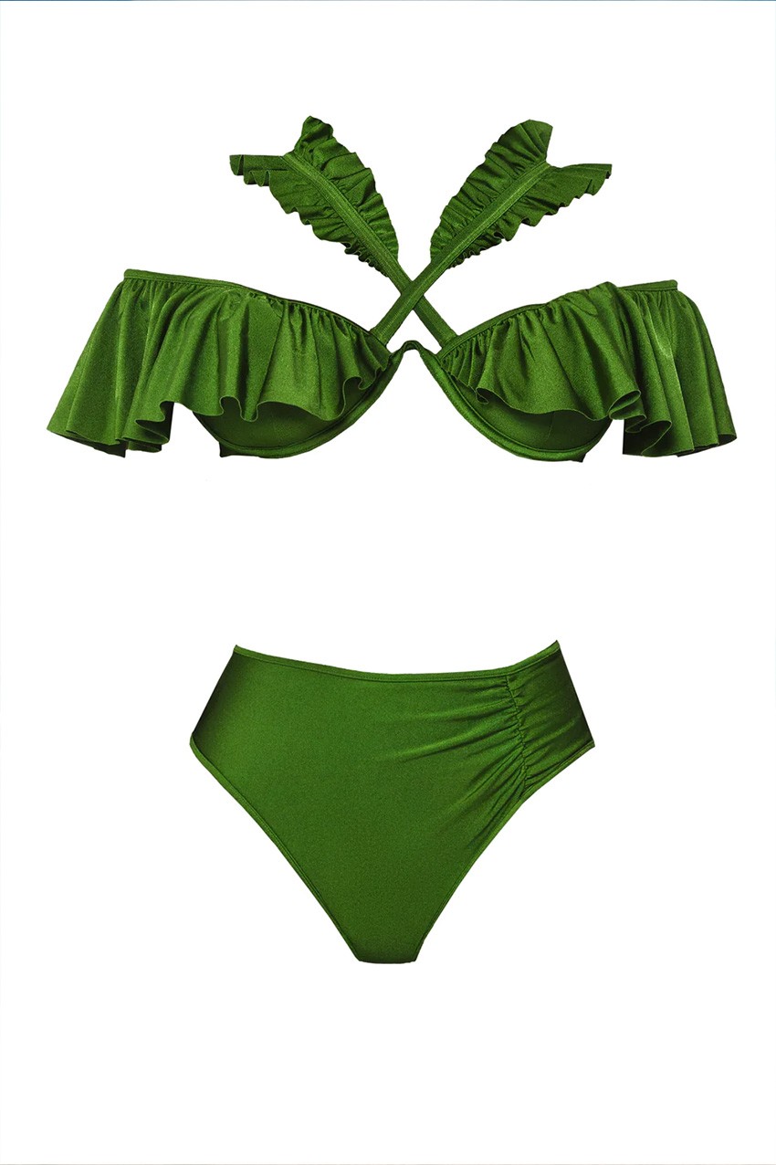 SWIMWEAR-GREEN