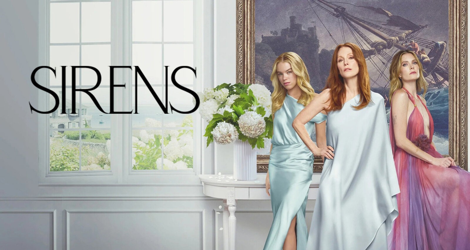 Official poster for Sirens on Netflix, via TV Insider