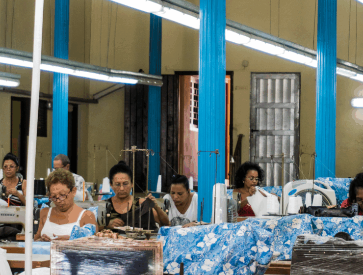 Women sewing via Allan Wadsworth via Unsplash