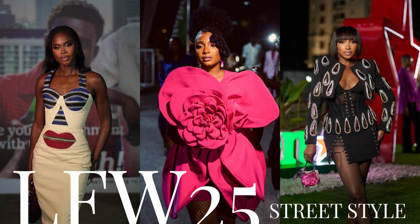 Lagos fahsion week 2025 street style