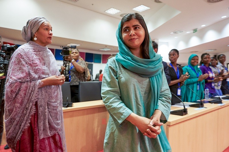 Malala, Amina J Mohammed
