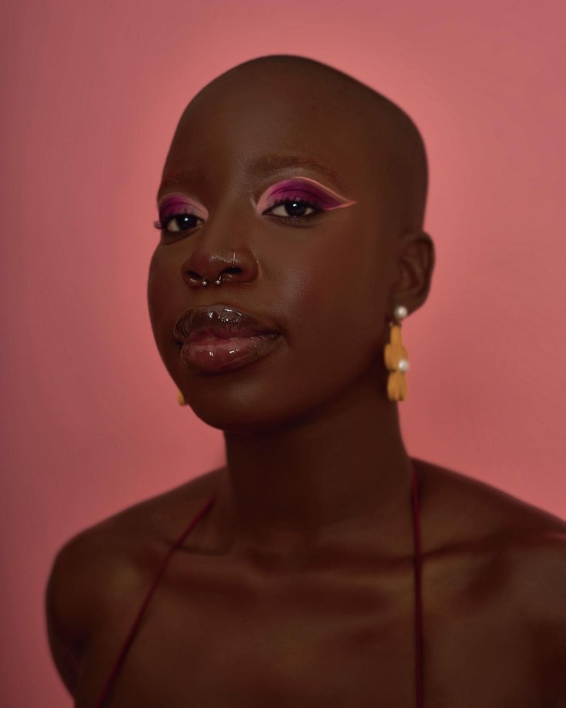 Allysyn Audu- eye shadow look