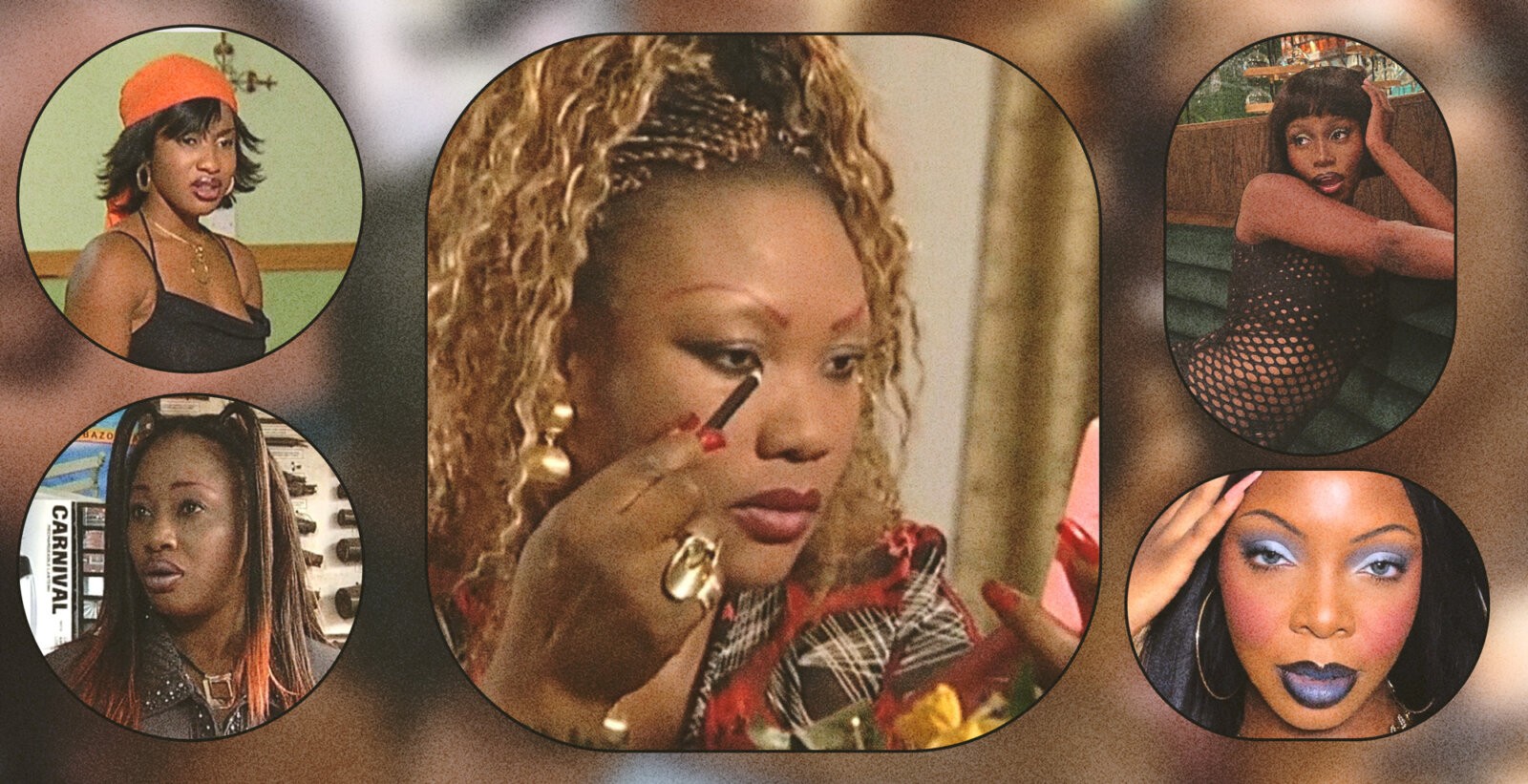 old nollywood makeup