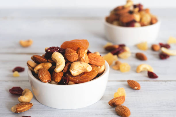 Healthy food- mixed nuts
