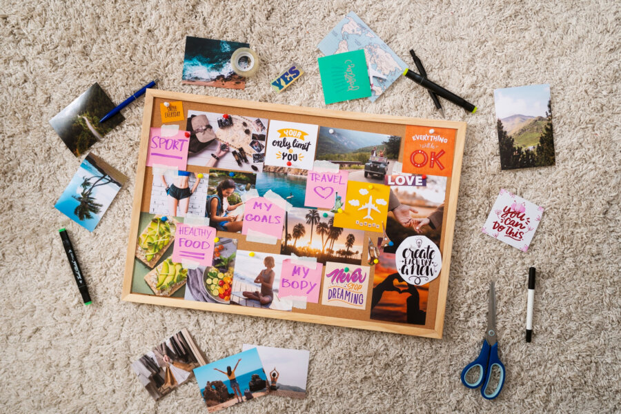 Visualise your boss chick era with our detailed vision board guide