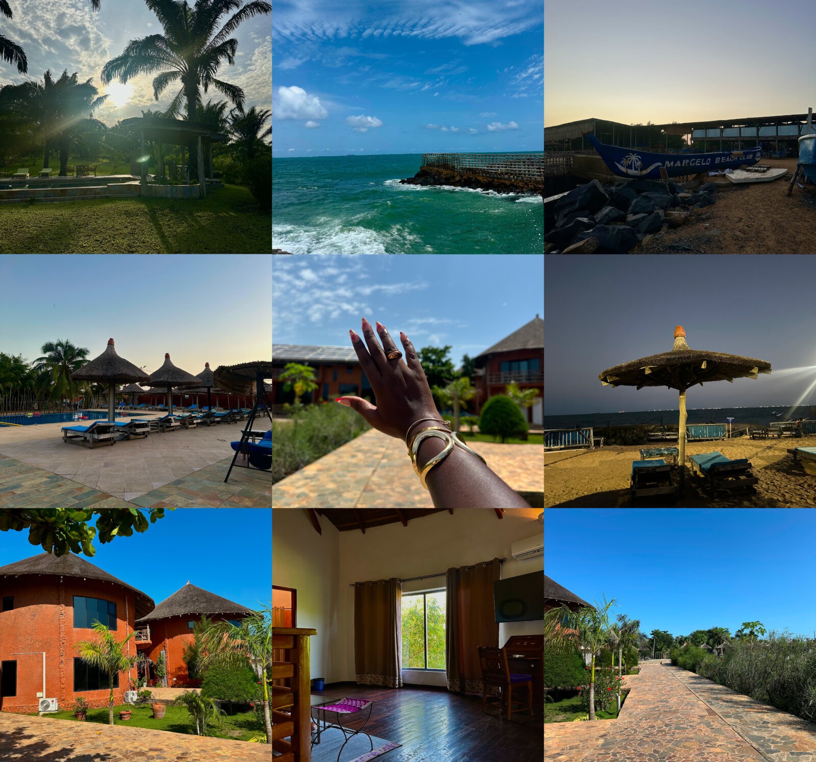Baecation spot - Marcelo Beach Club, Lomé, Togo via Wumi Tuase-Fosudo