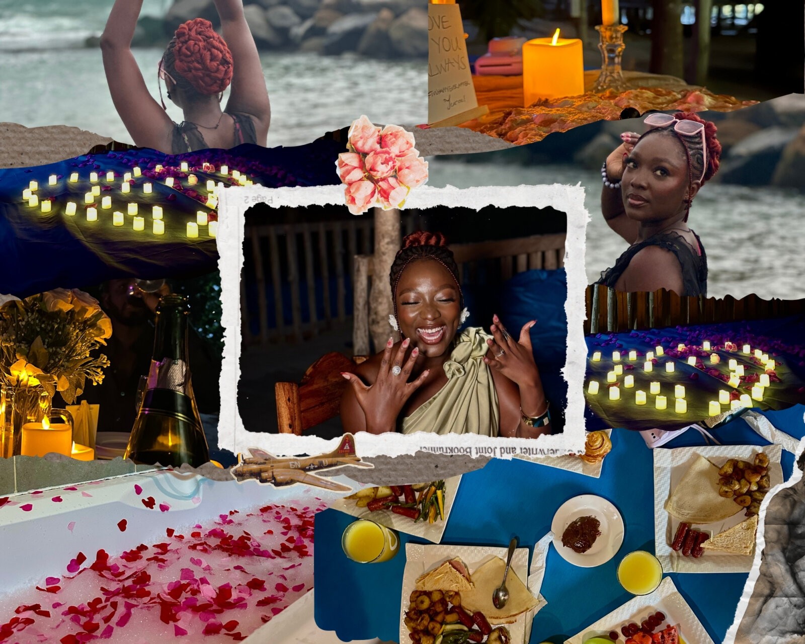 Wumi Tuase-Fosudo on her wedding anniversary vacation at Marcelo Beach Hotel