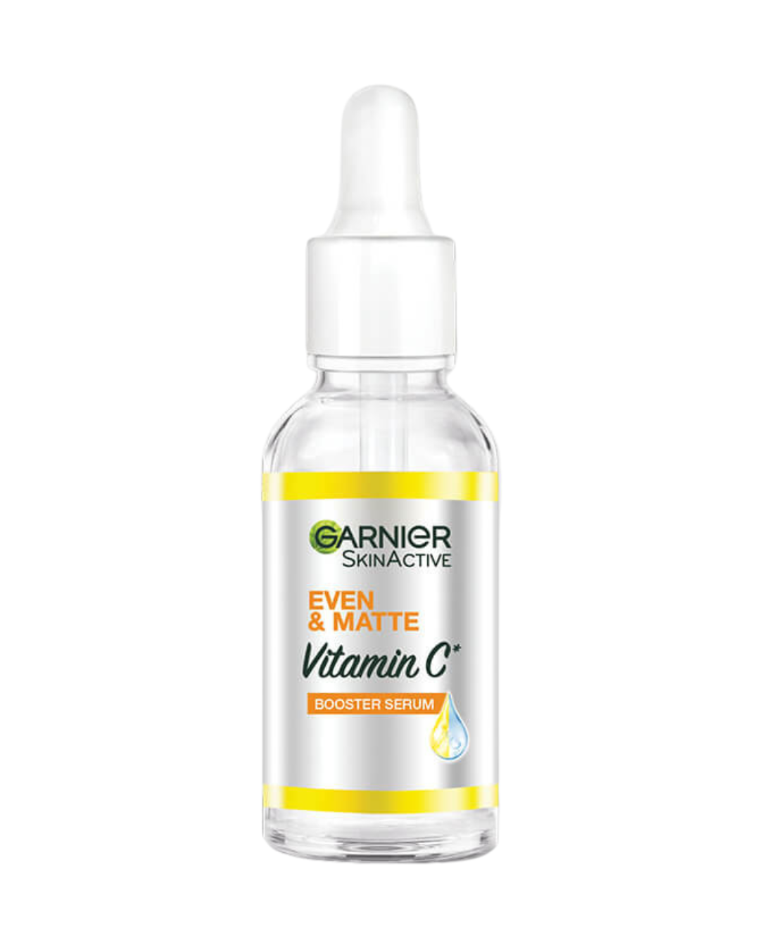 Even & Matte Vitamin C Booster Serum By Garnier via beautybulletin.com