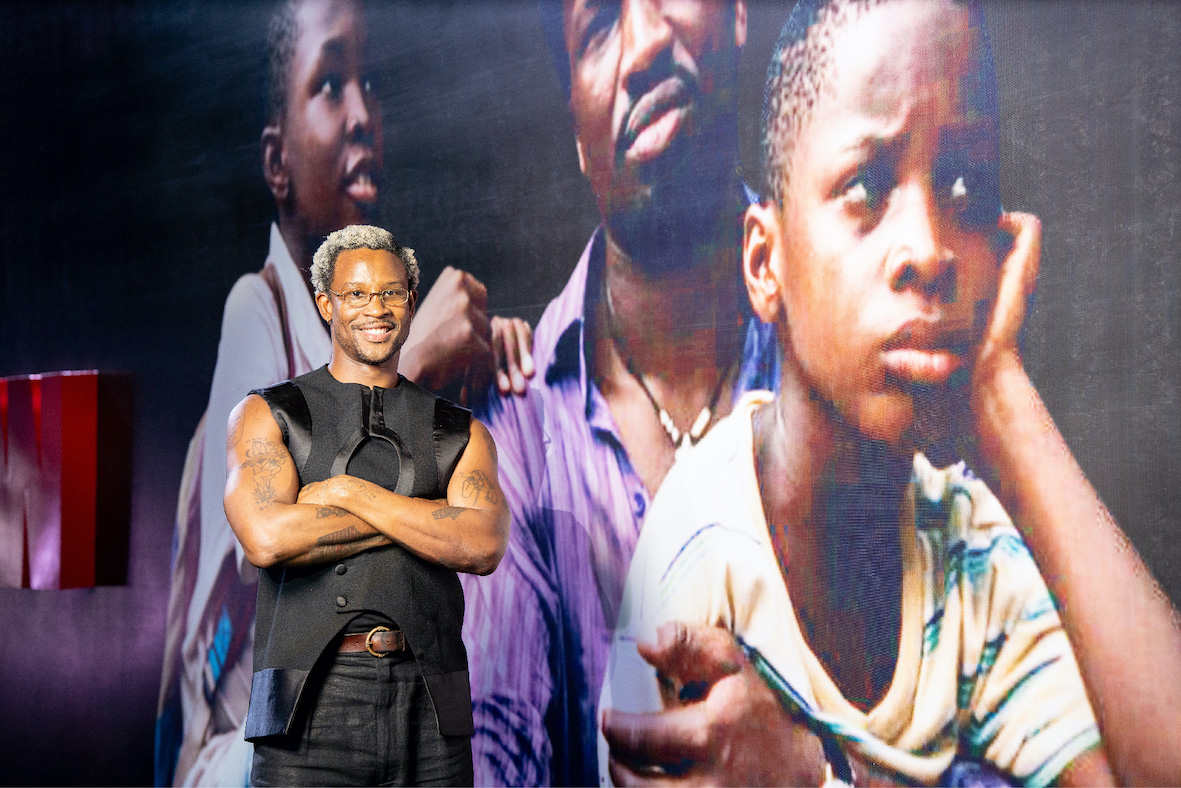 Akinola Davies Jr. at “My Father’s Shadow” premier via 3101 media 