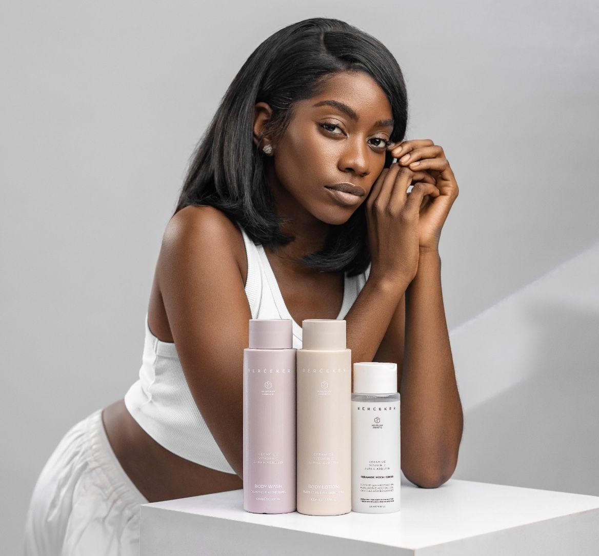 Bercēker Body wash, Body lotion and Mochi Toner via Bercēker