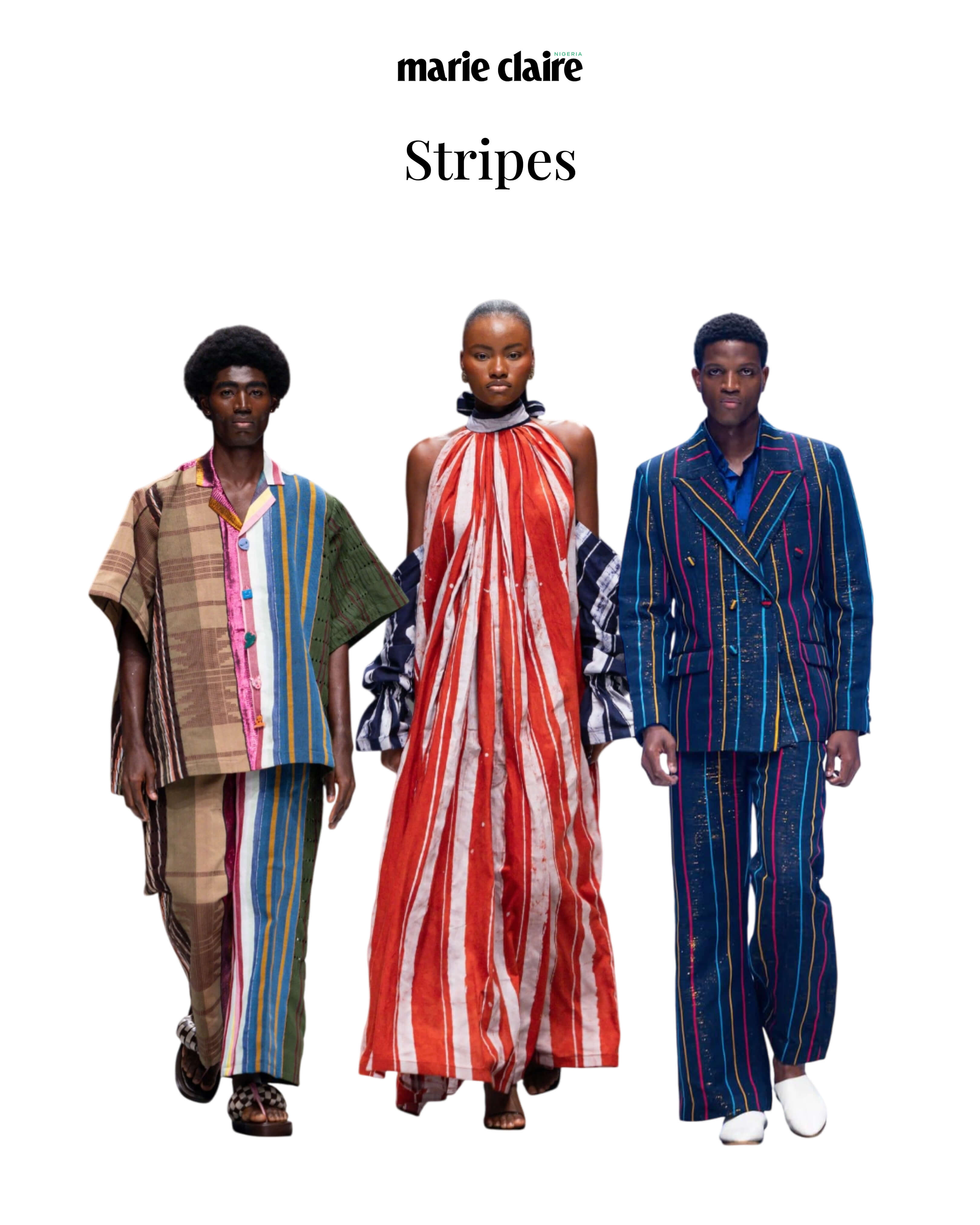 Pepper Row, Cute-Saint Jermaine Bleu Lagos Fashion Week 2025